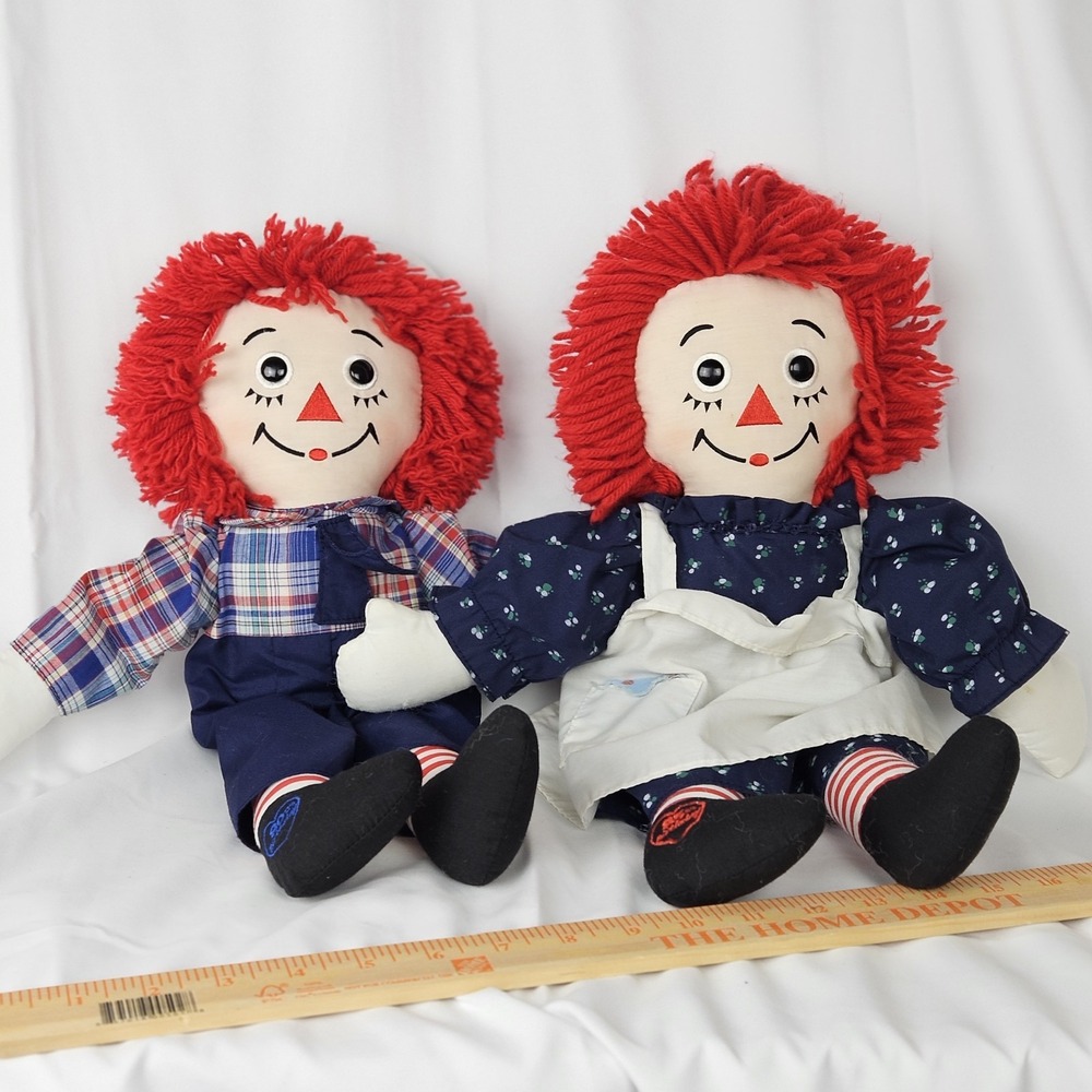 Dakin 80th/85th Anniversary‎ - Raggedy Ann & Andy Dolls